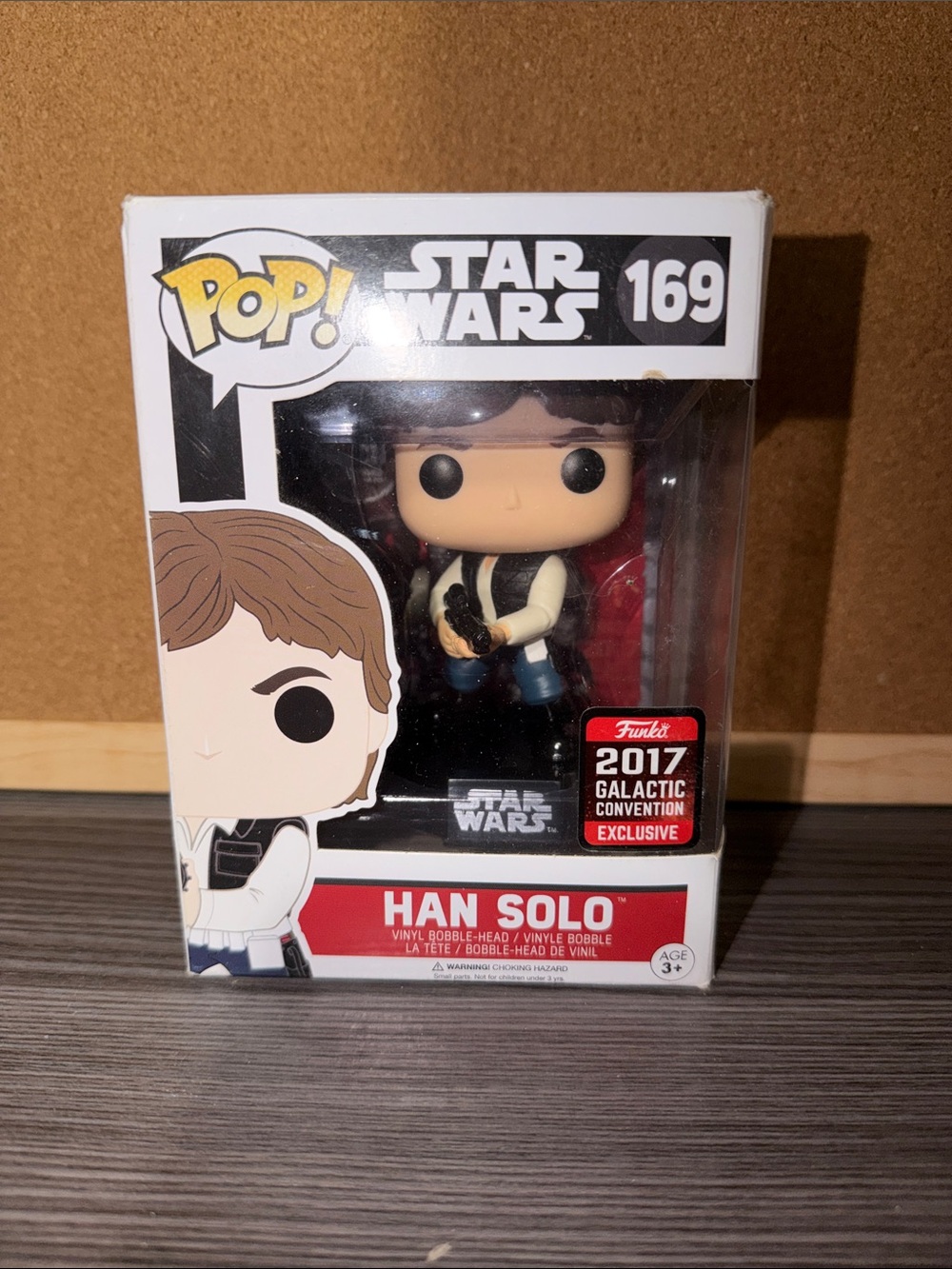 Funko Pop! Vinyl #169 Star Wars - Han Solo Galactic Convention 2017